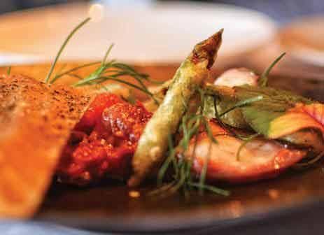 Culinary work from The Player’s Club